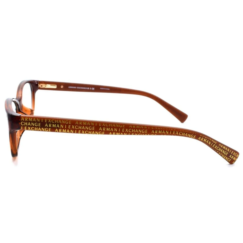 Armani Exchange AX3009F 8063 Women's Eyeglasses Frames 53-16-140 Brown